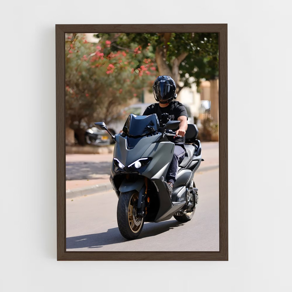 Poster Tmax extraordinaire – affiche Yamaha (vue 5)